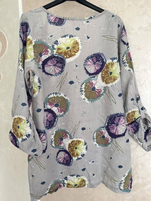 Women white stuff dress grey viscose 40/L/48 #BVEZ