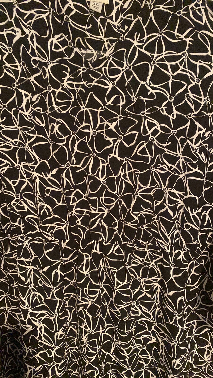 A.N.D. Ea Wy EUC woman’s black white dress XXL 2x