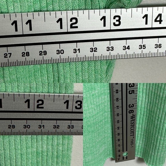 Remain Birger Christensen Rakella Ribbed Knit Dress Spring Green Size 10 NEW