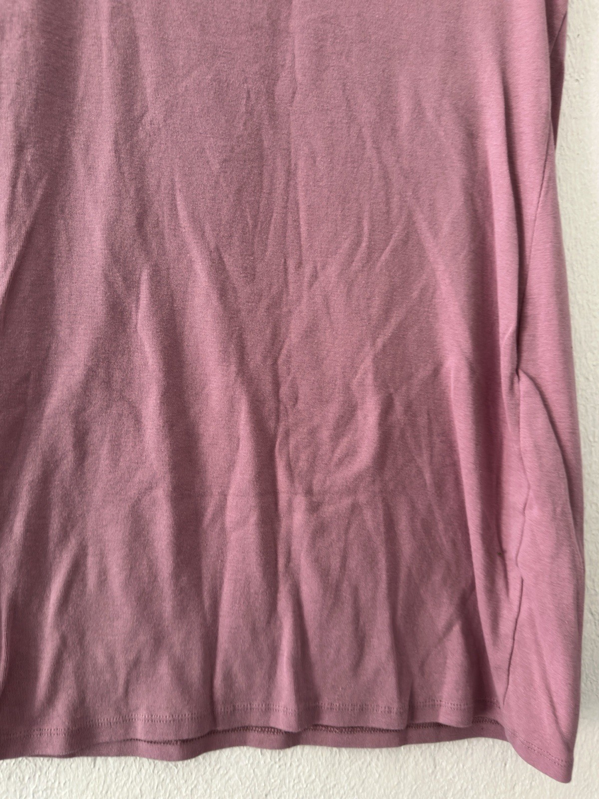 MIGHTY Fine 90s Lilac Mini Stretch Embroidered Daisy Stretch Shirt Dress Size L