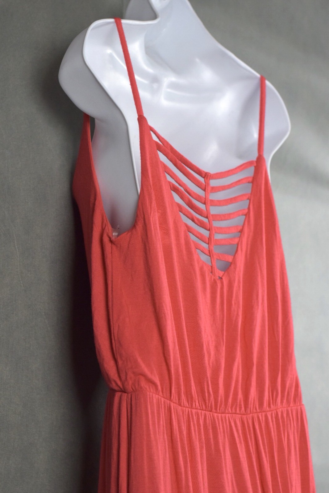 L8ter Later Red Color Womens Maxi Long Dress Size XL