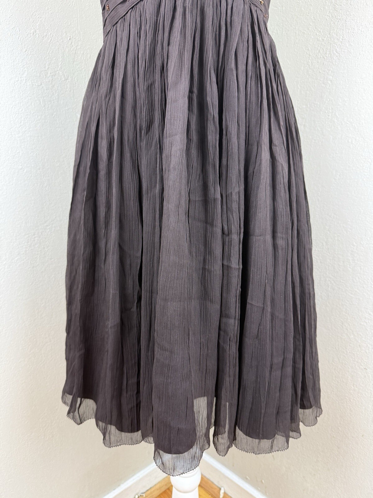 To The Max 100% Silk Cottagecore Dress