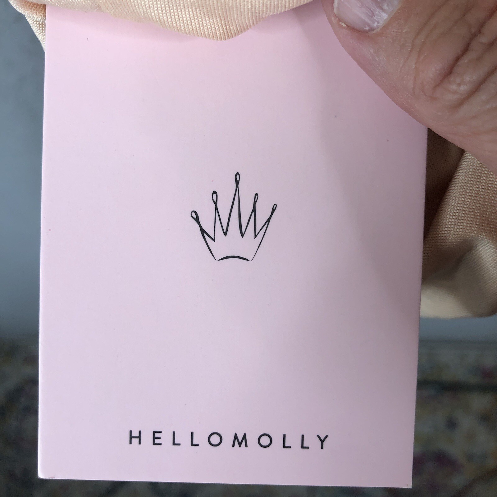 Hello Molly Mini Dress Womens 4 Pink Blush Sparkle Queen Sequin All Over NEW