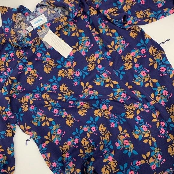 National Since 1952 button down floral dress Sz PXL XL petite NWT