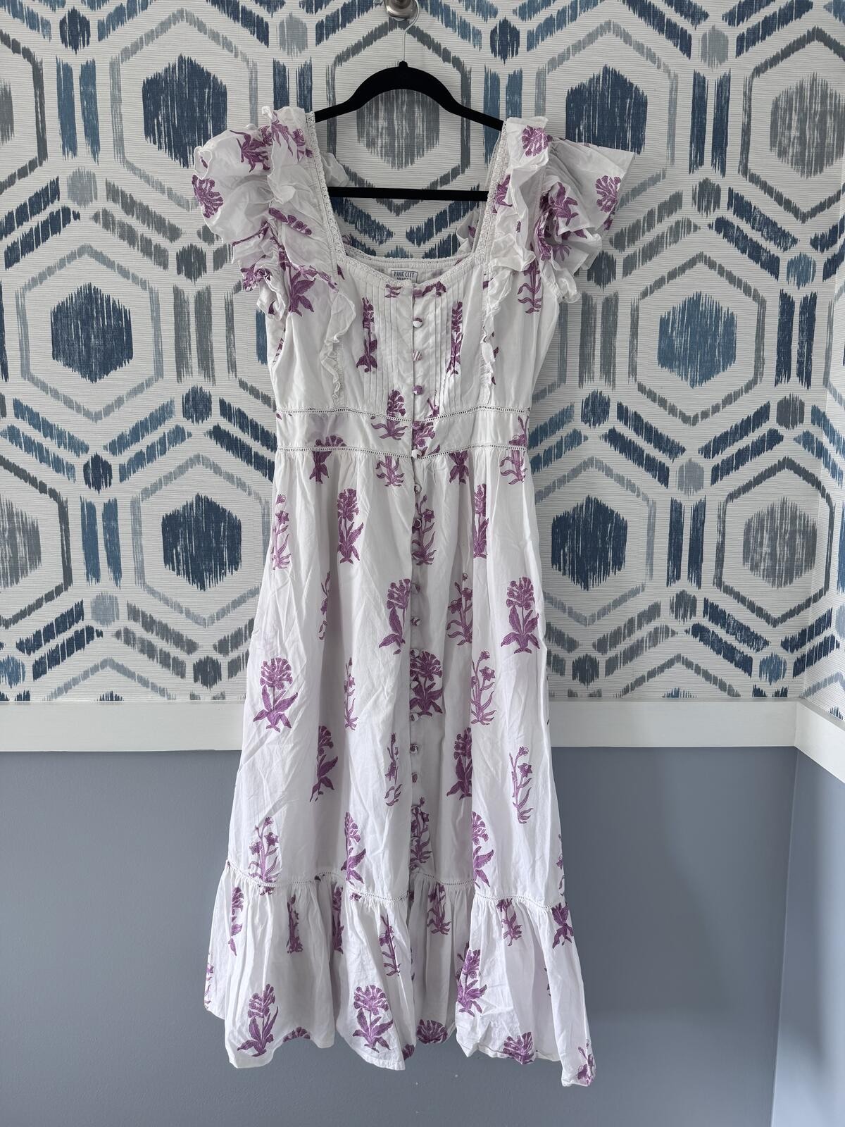 Pink City Prints Midi