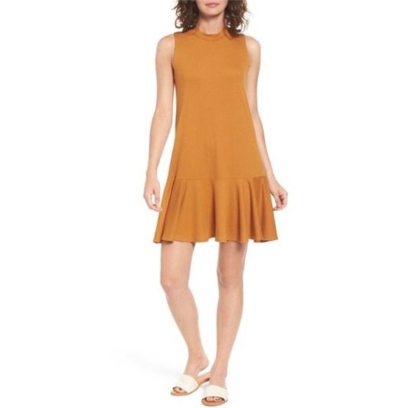 Love Fire Womens Dress Size Small Ribbed Knit Keyhole Back Sleeveless New