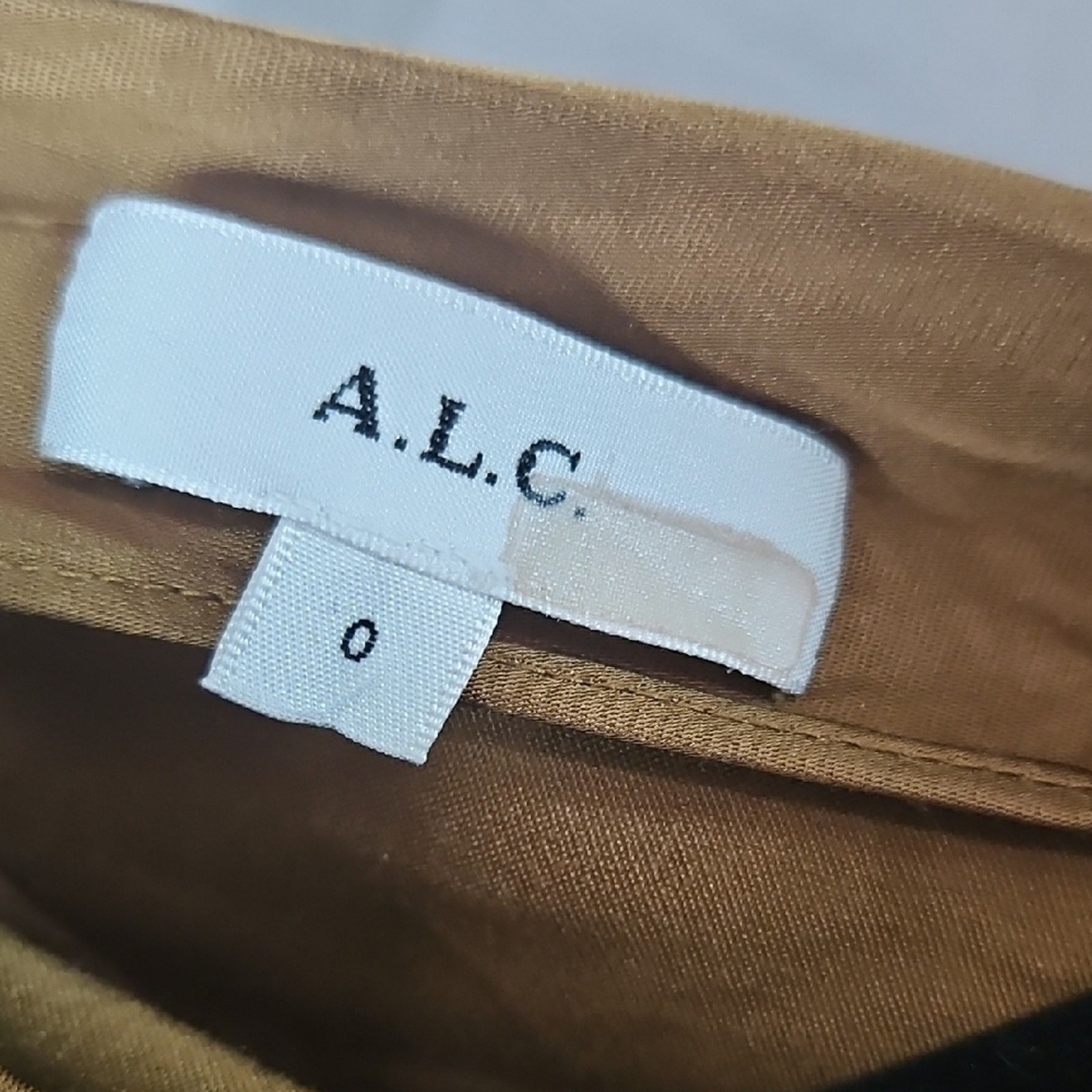 A.L.C. Penny Brown Dress Size O