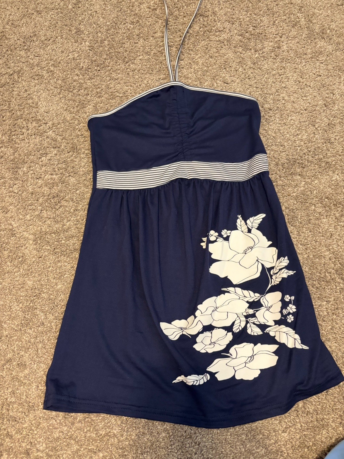 babydoll dress halter size small