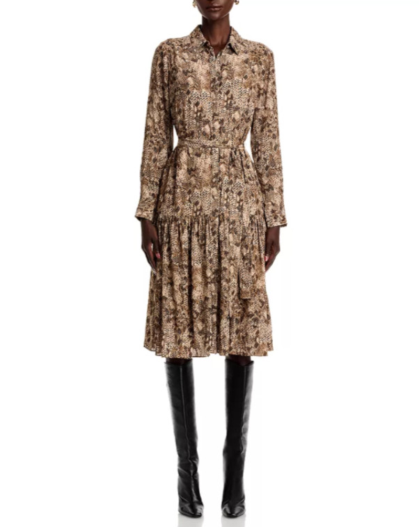 Kobi Halperin Ventura Shirtdress MSRP $398 Size M # 3B 2720 Blm
