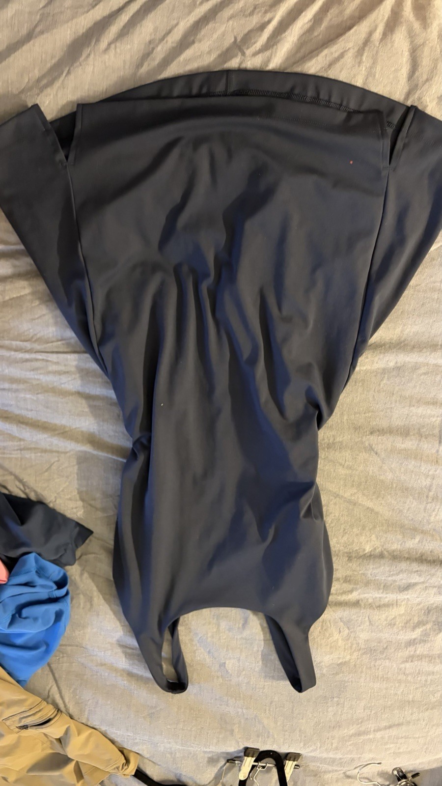 Old Navy Active SMALL Powersoft Square Neck Athletic Dress Built in Bra NAVY