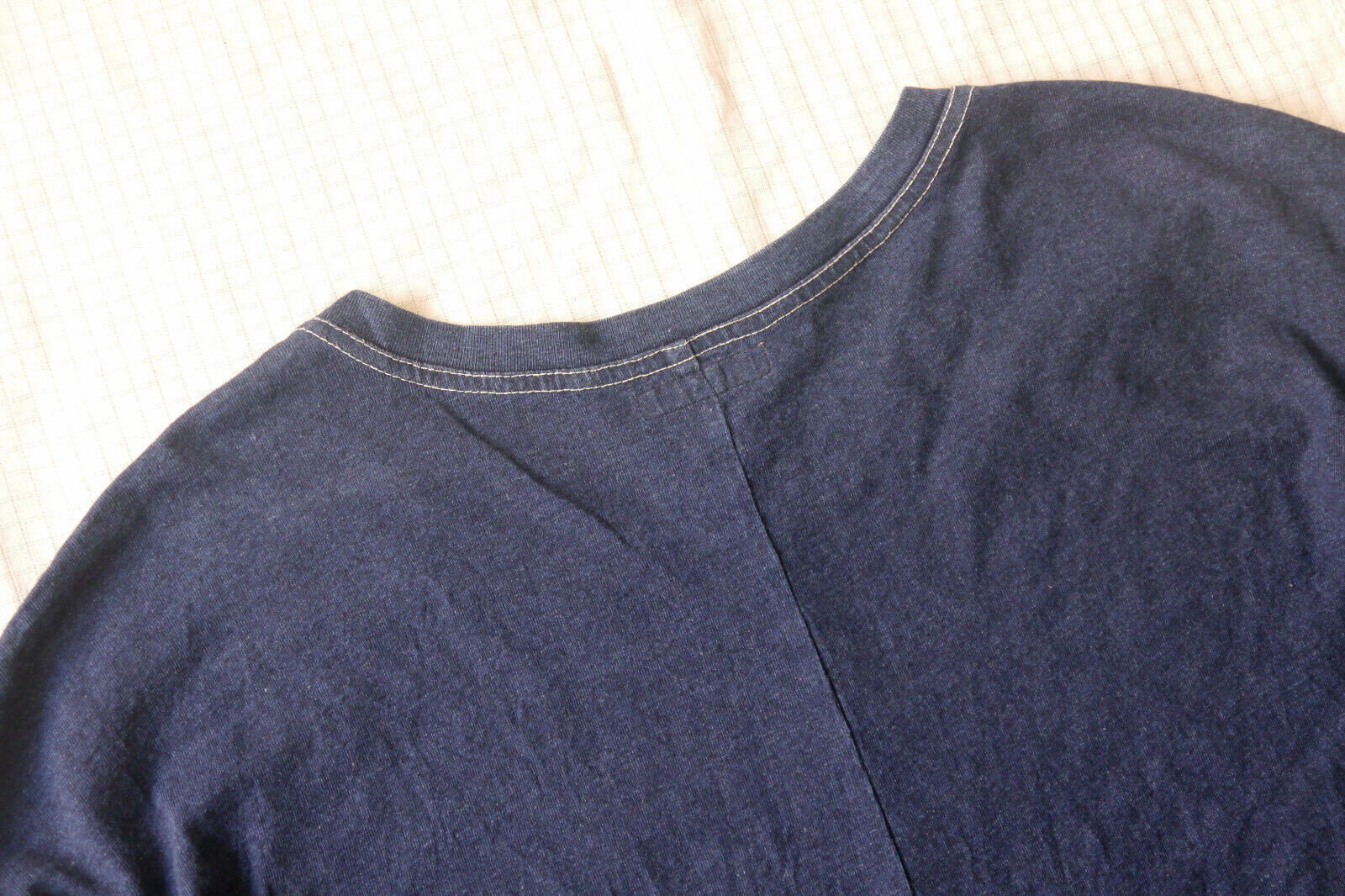 Journal Standard JS Work Indigo Blue 2 Pocket Dress Sz M Japan