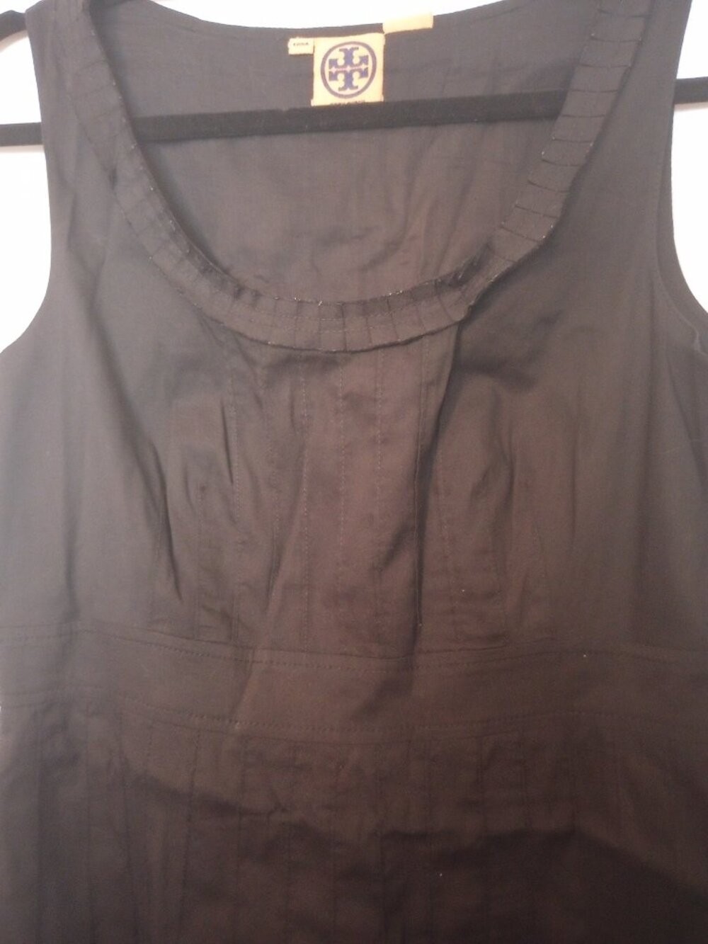 💙Tory Burch Crew Neck Sleeveless Summer Dress Size 10