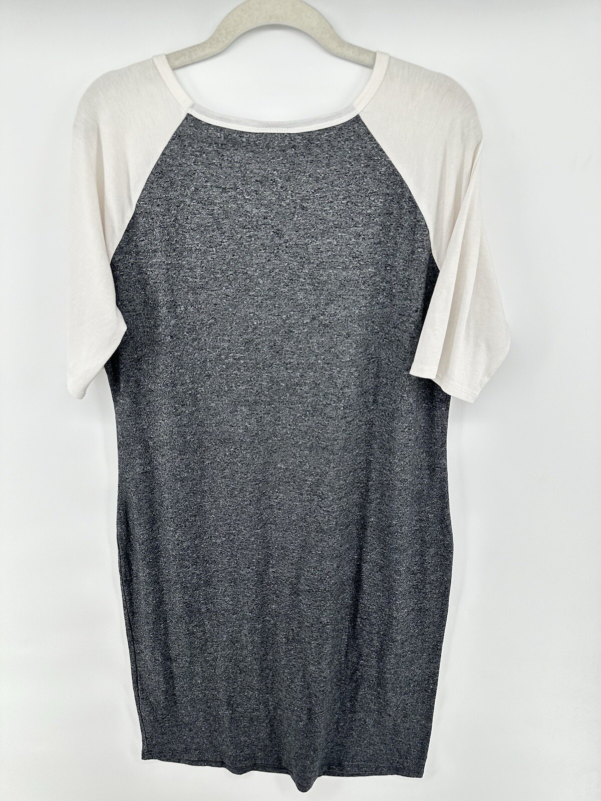 LuLaRoe Multicolor Raglan Sleeve Womens Julia Shirt Dress #A1
