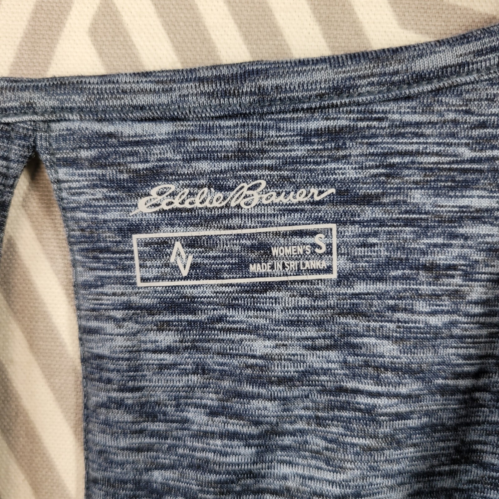 Eddie Bauer Athletic Travex Dress Size Small Yoga tennis golf Athleasure blue