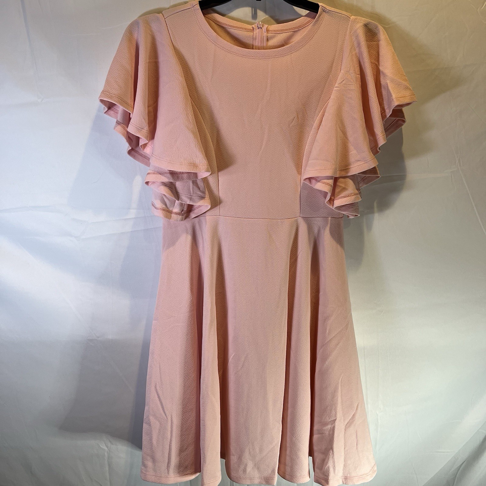 NWOT Rose Light Pink Dress Size XLarge Stretch Elegant Homecoming Formal Sun XL