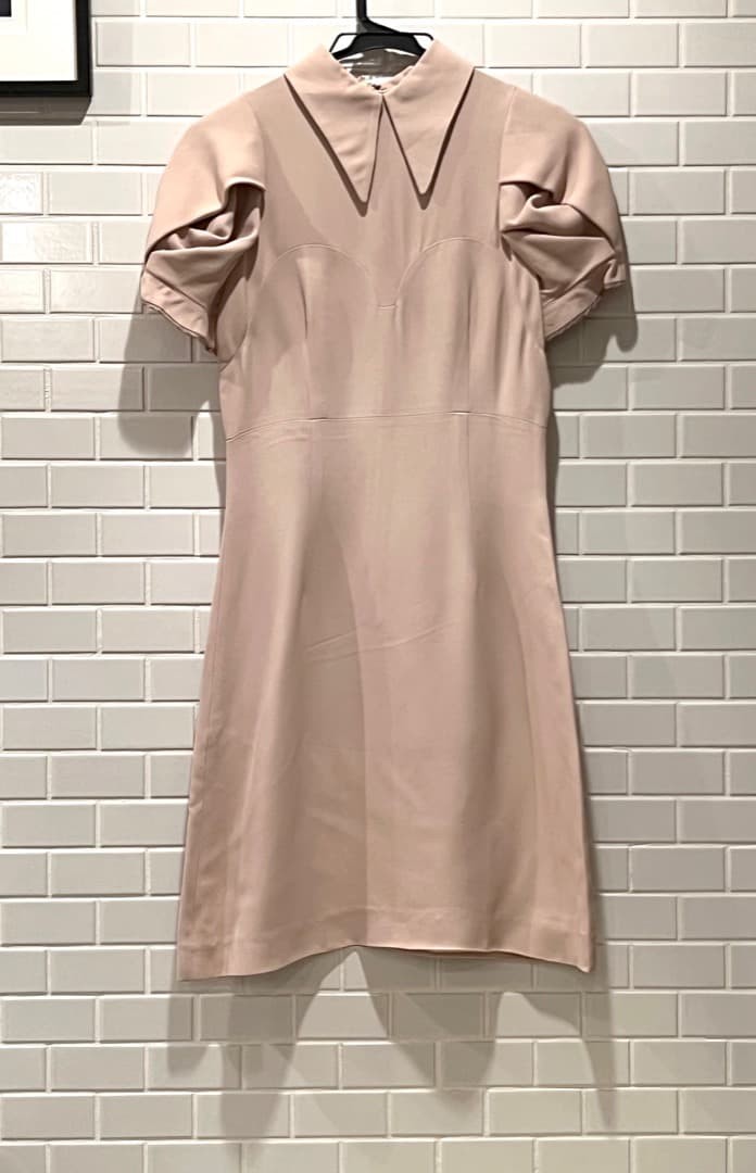 miumiu mini dress size 40 pink length 34.2 inches