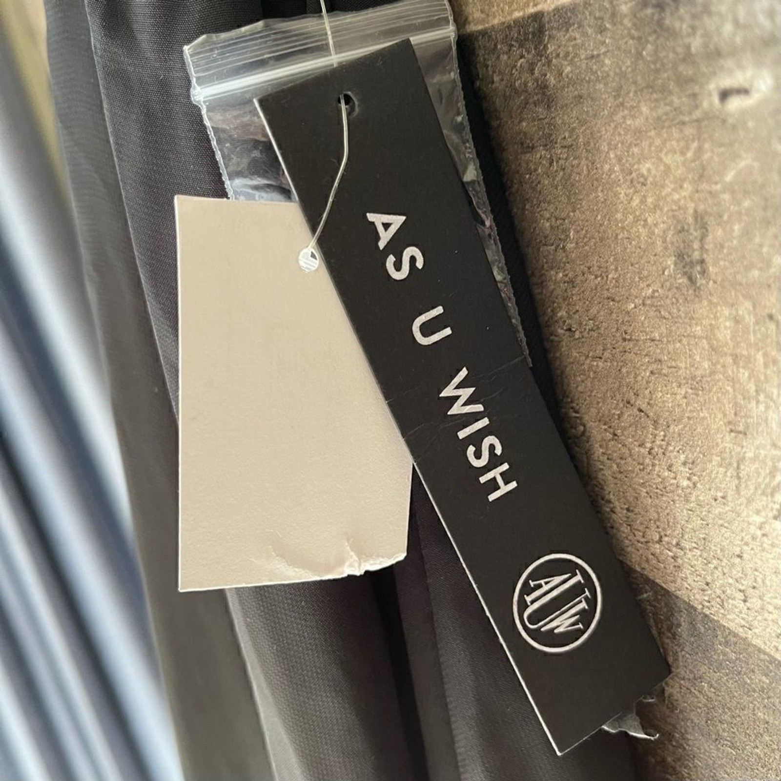 NWT Black and Silver Cocktail Dress by As U Wish‎