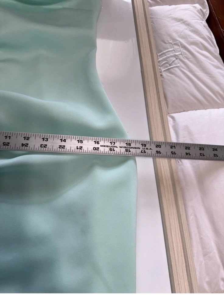 SIENA Mint Green Halter Neck Ruched Bodycon Mini Dress Size 12 NWT