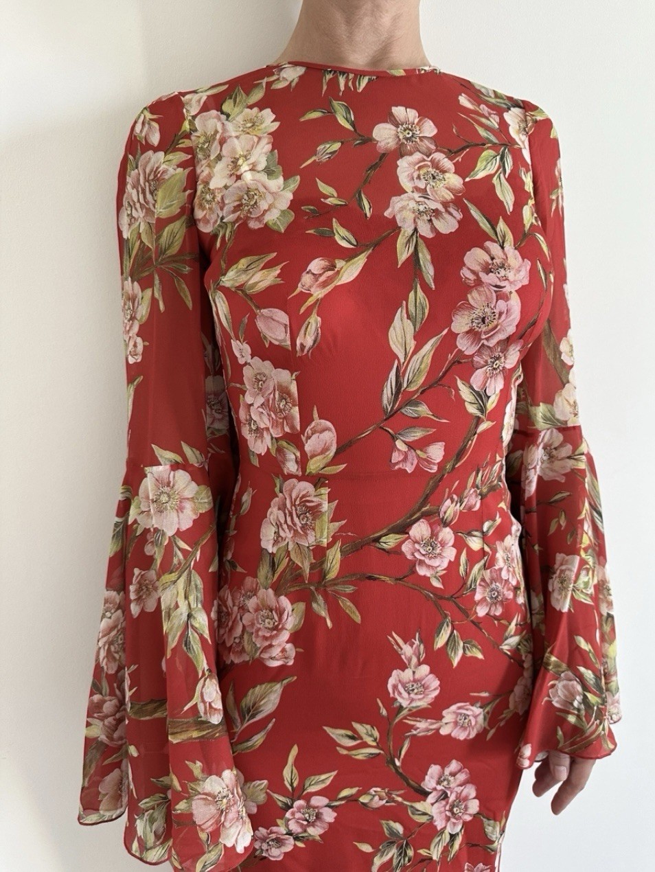 DOLCE & GABBANA dress £3500 worth IT size 38/INT XS/UK 6/US 2 NEW – SILK