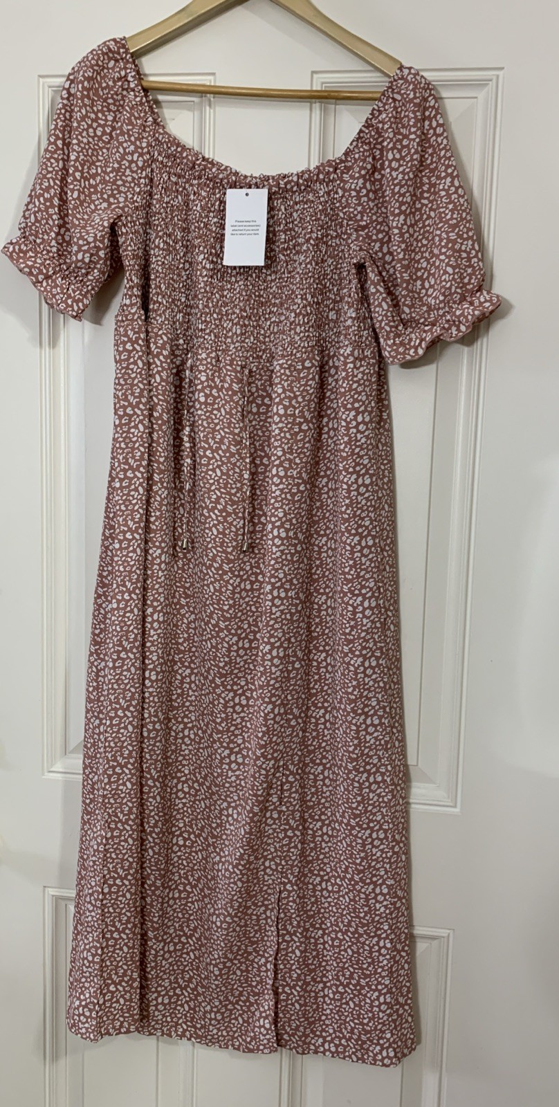 Plus Size Summer Dresses – Boho Casual Off Shoulder Floral Long Maxi Size M