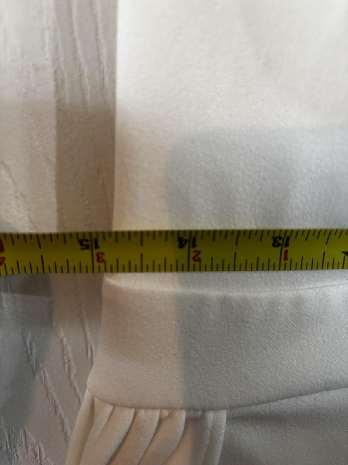 White Solid Cowl Neck Long Sleeve Long Dress Zip Closure Regular Size Type