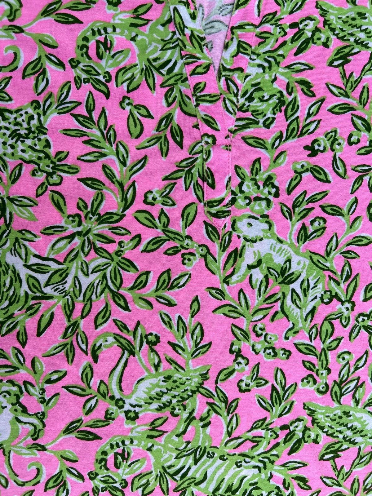 New Lilly Pulitzer Dev Dress Mane Character Energy Size Large (28023C)