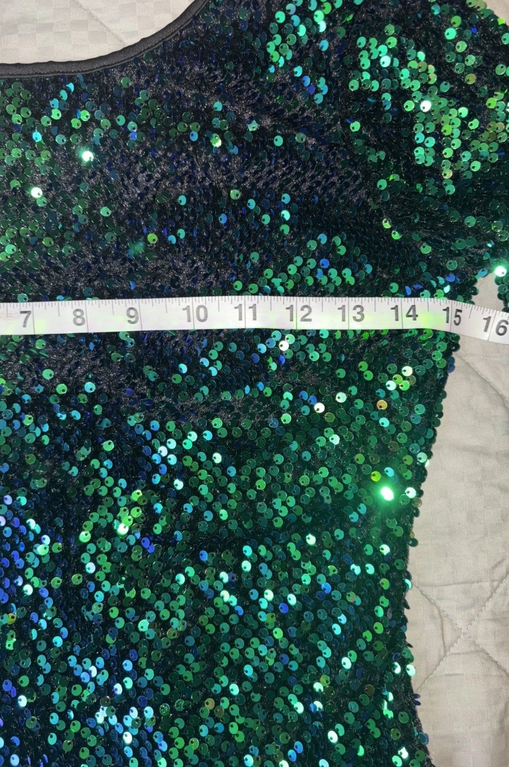 Privy Privately Privileged Sequins Holiday Prom Party Formal Mini Emerald Dress