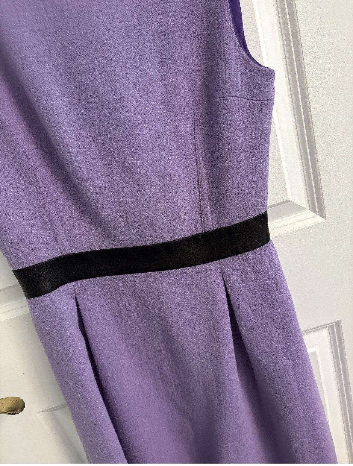 Michael Kors Wool Purple Cocktail Dress, Size 2
