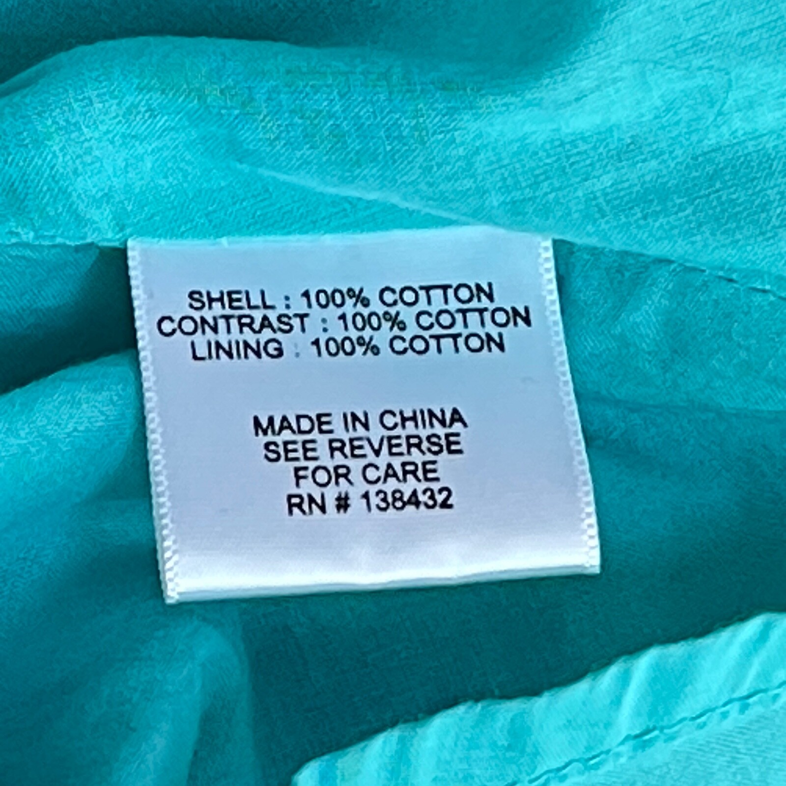 Mod Cloth Juniors Size Small Blue White Gray Green Floral Pocketed Cotton Dress