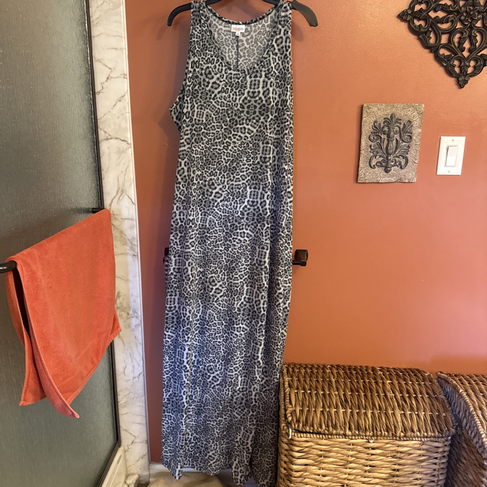 LuLaRoe Dani dress 3xl NWT animal print