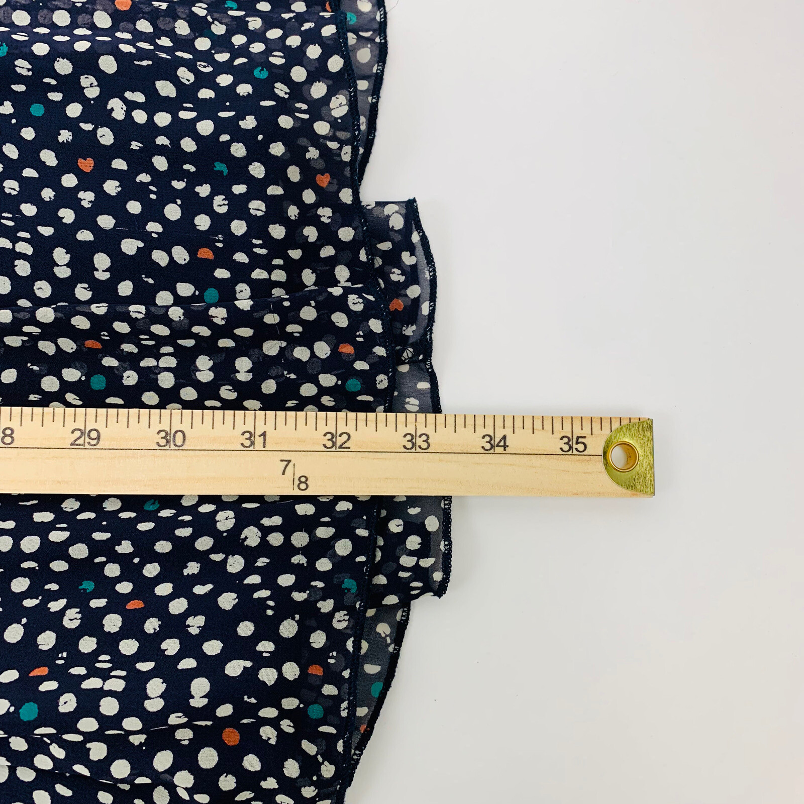 Needle and Thread Anthropologie Sleeveless Sheer Lined Polka Dot Dress Women’s M