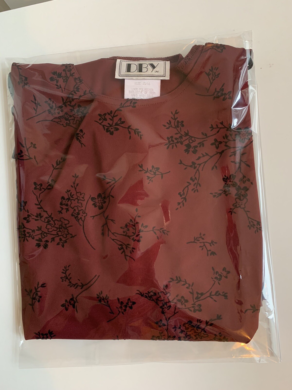 Velvet Motif Mini Dress S-M