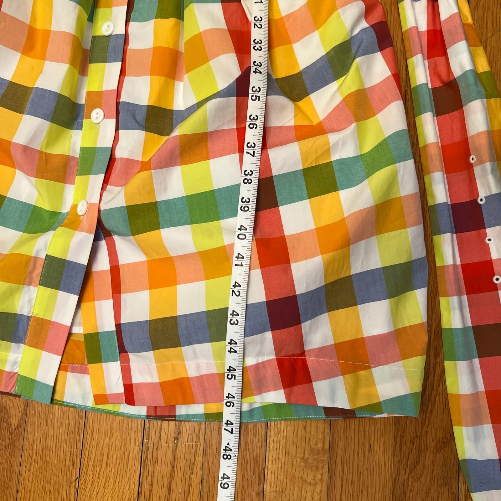 Christopher John Rogers Multicolor Gingham Sundress with Petticoat and Belt 10