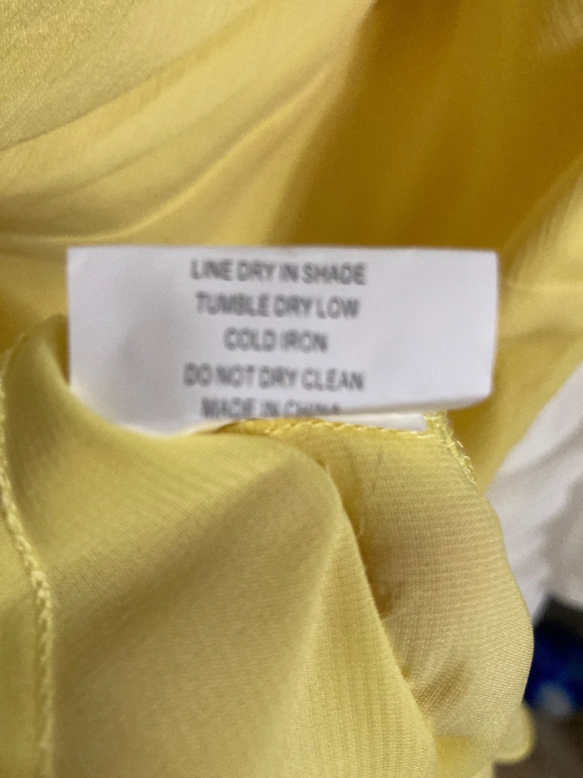 Saints and Secrets Yellow Midi Layered Multi Tiered Dress Medium NWT