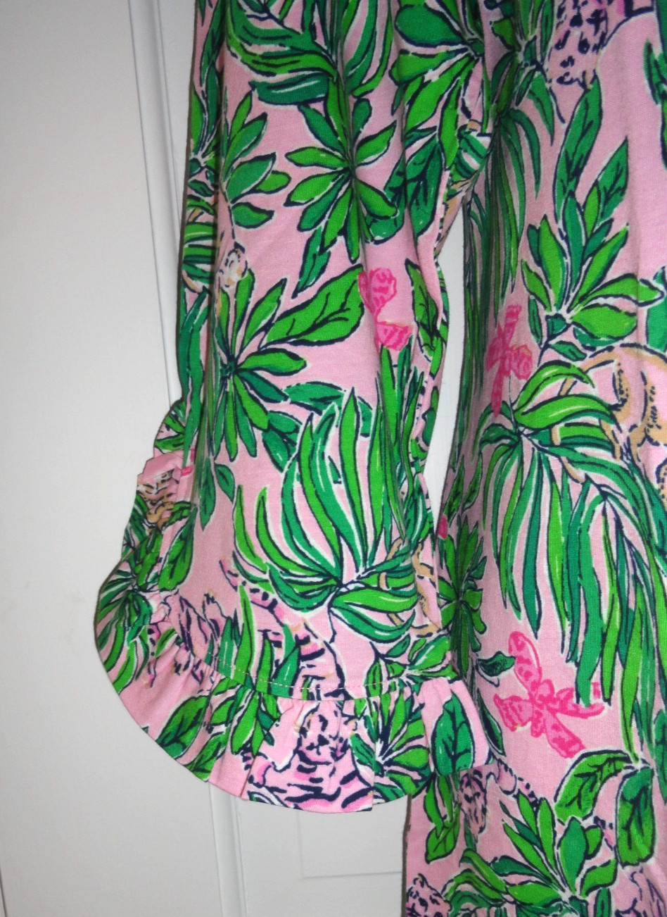 NWT LILLY PULITZER CONCH SHELL PINK ROARING WITH JOY NICHOLE DRESS XL
