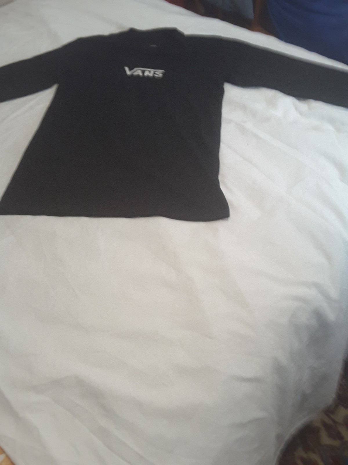 vans womem T Shirt long sleeve Size S