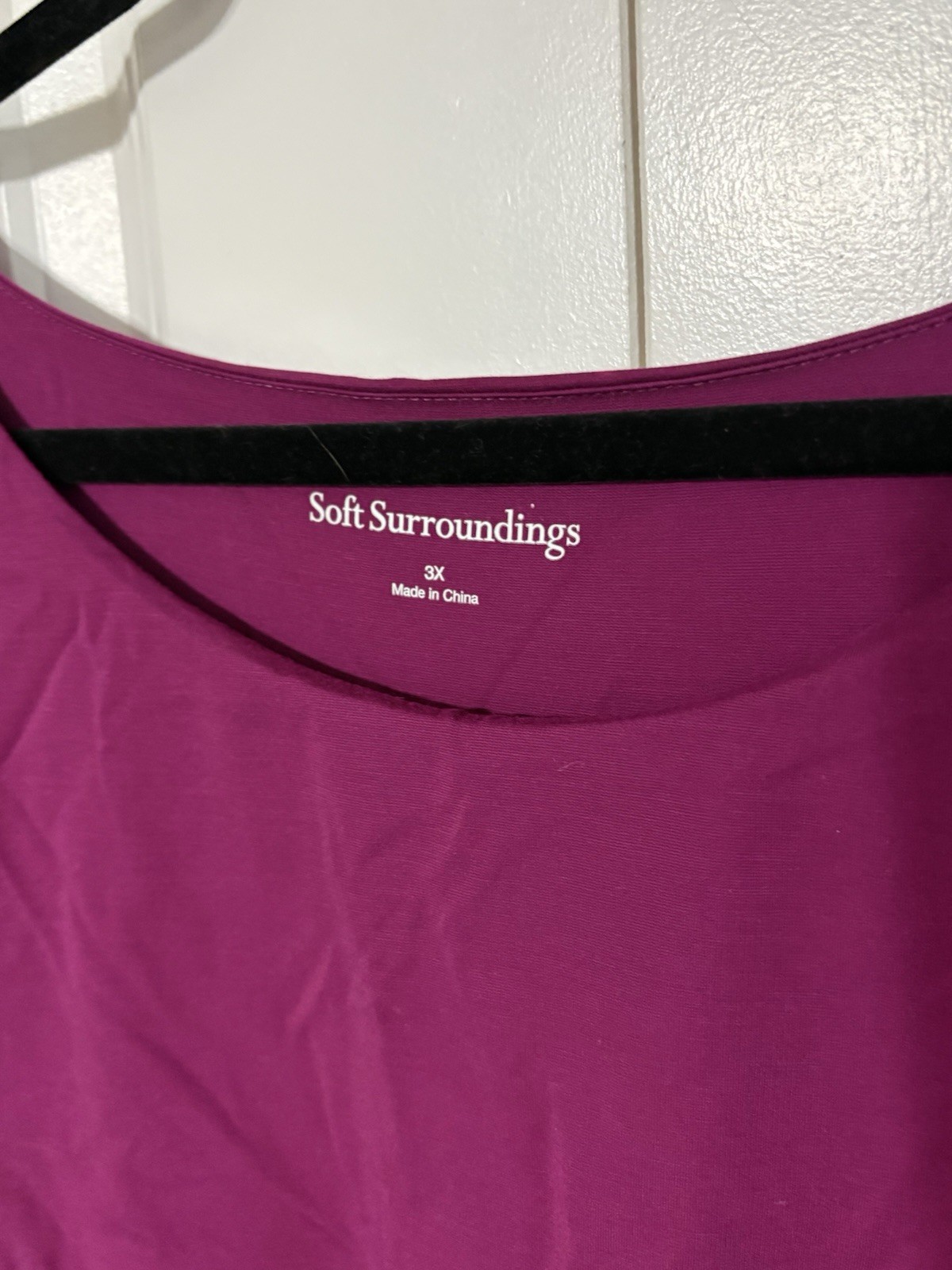 New with Tags Soft Surroundings Cassandra Dress (Style 2GA23) magenta purple