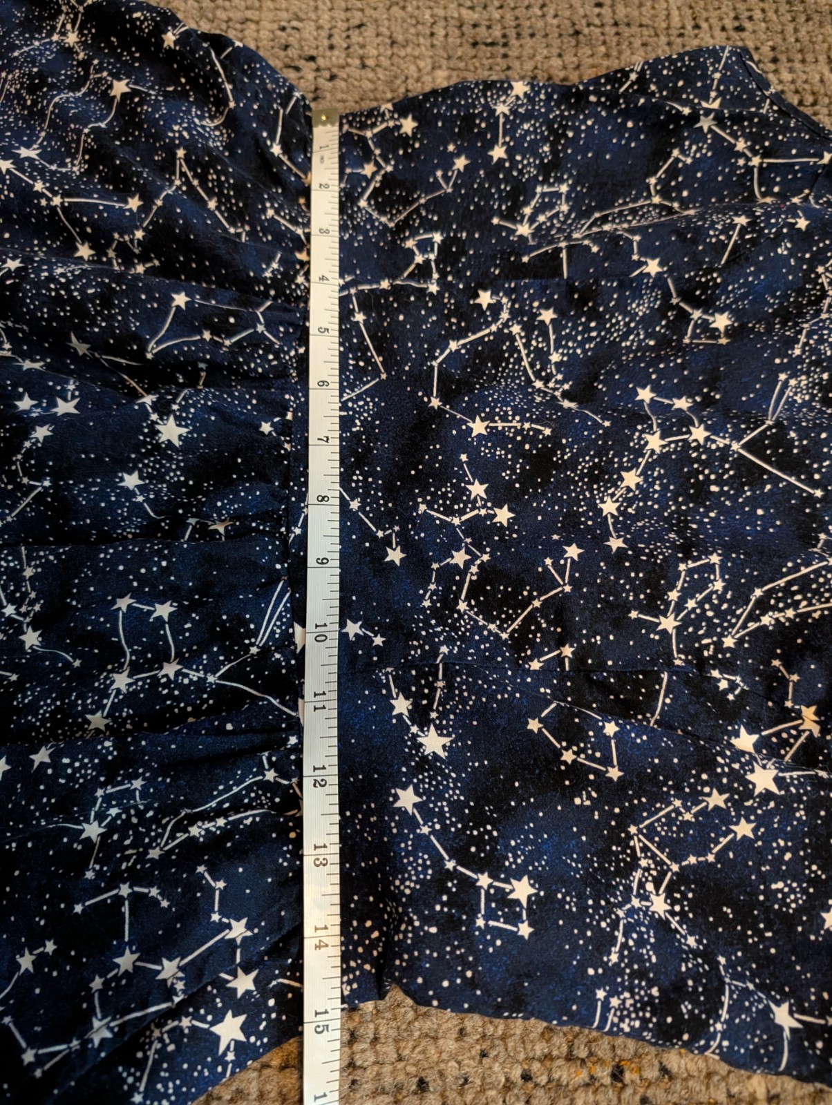 Retrolicious Constellation Celestial Dress Large Stars Galaxy Retro USA Glows!