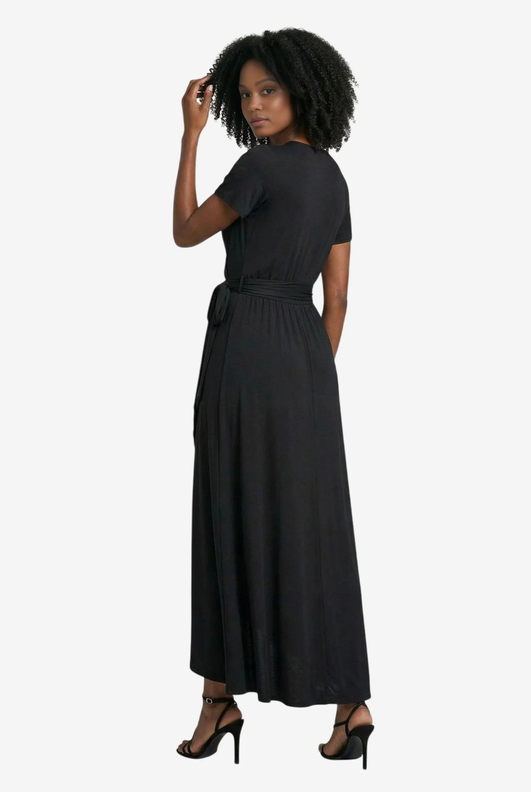 Bobeau Rowan Midi Dress NWT Color Black MSRP $78.00