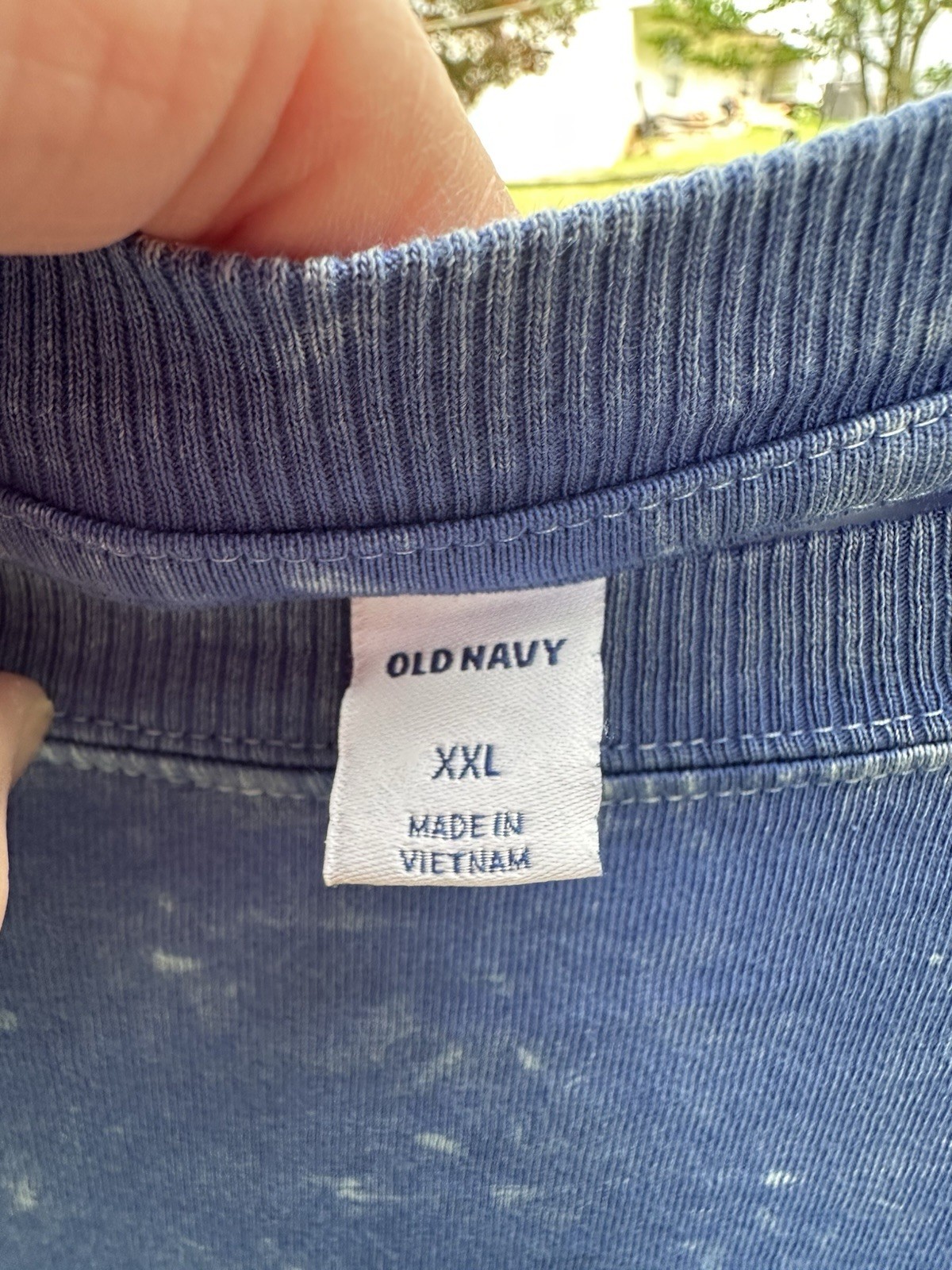 NWT, Blue&White, Old Navy, T-Shirt, Dress,W/Front Chest Pocket, Size XXL