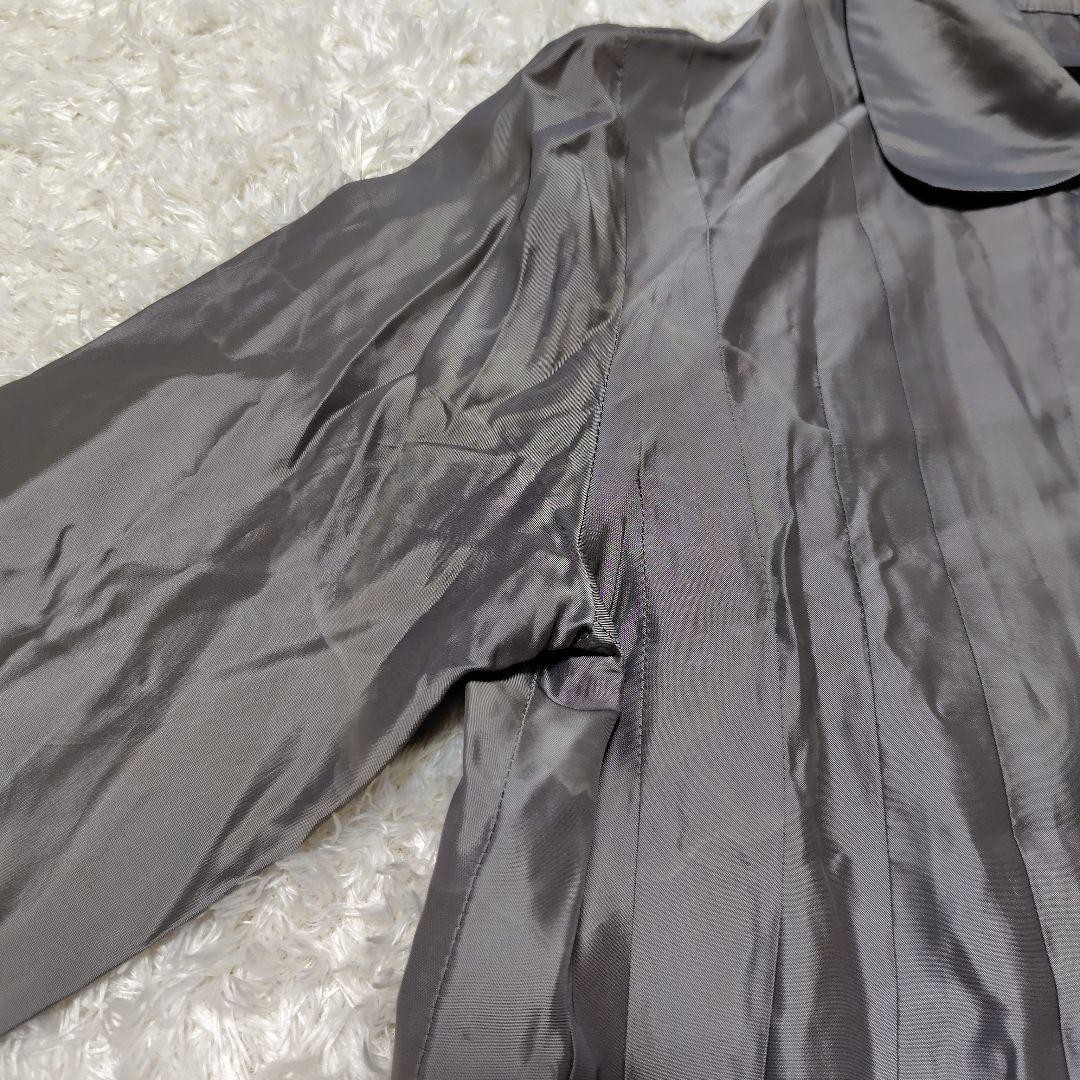 COMME des GARCONS Glossy Gray Dress 47 inches