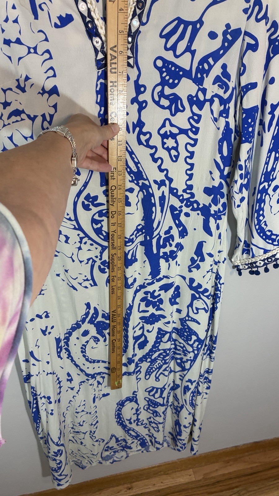 Soft Surroundings Crescendo Kaftan Maxi Resort Beach Party Vacation Money Chic