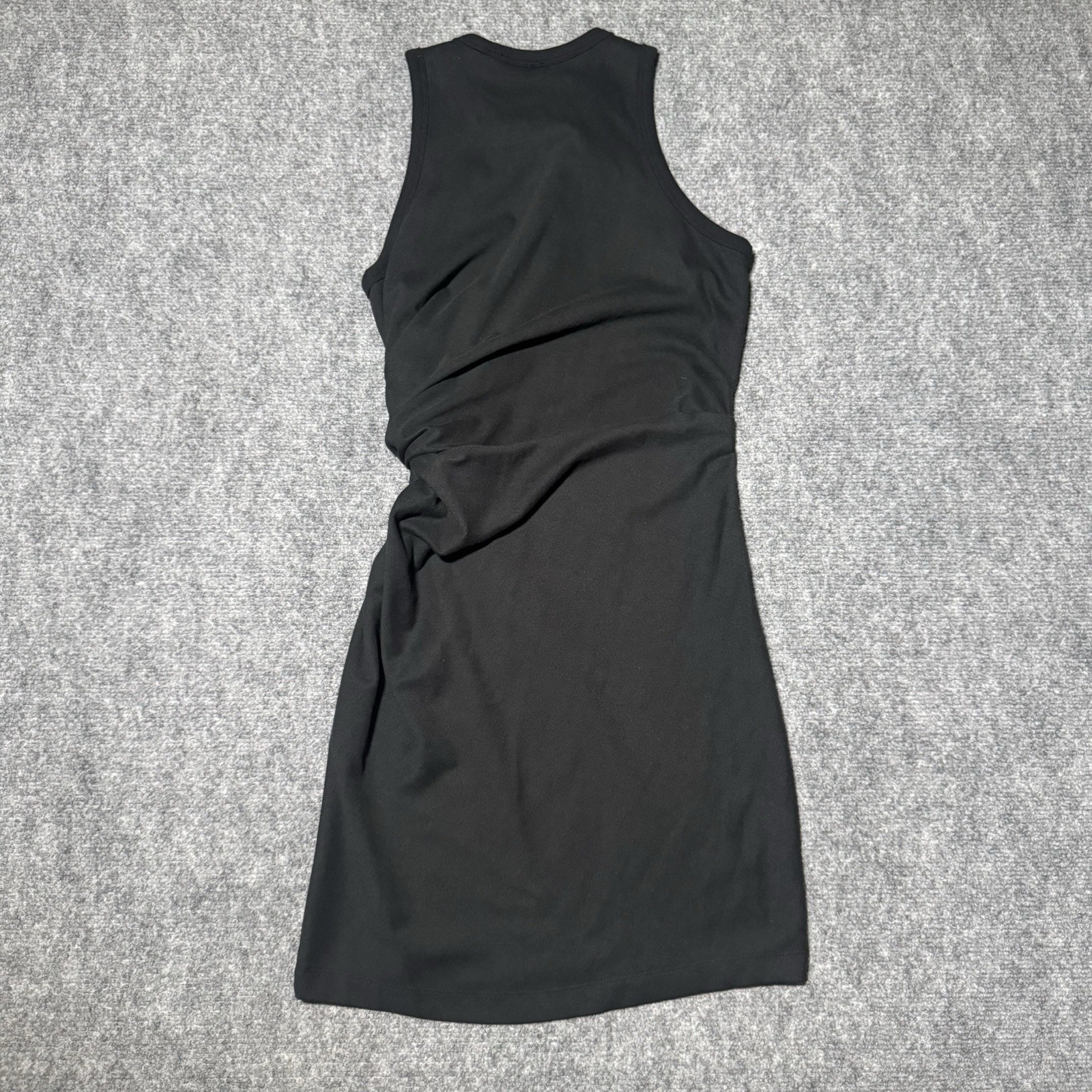 ALEXANDER WANG .T Heavy Soft Jersey Fitted Tank Dress w/ Twist Detail XS NEW NWT