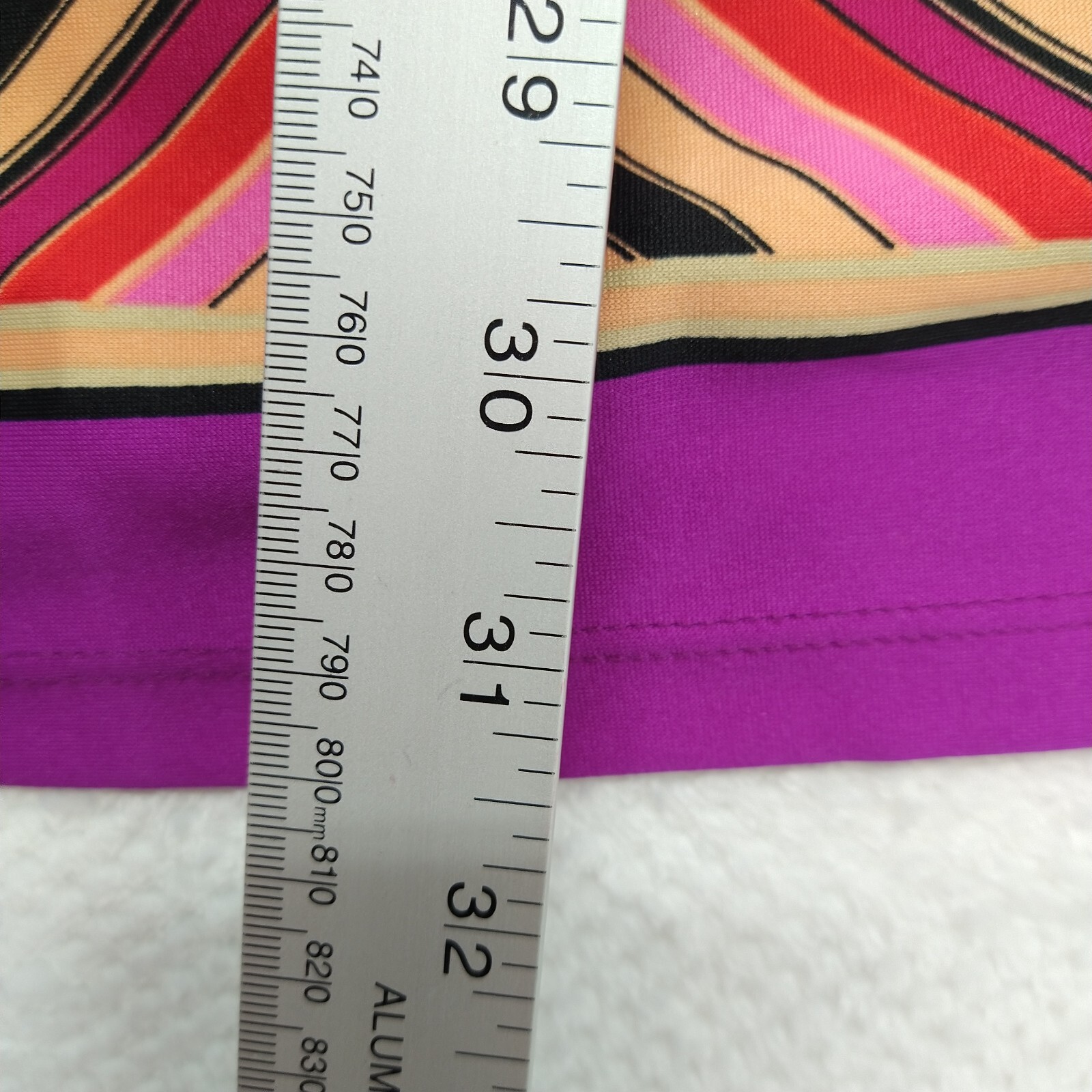 Bailey Blue Womens Sundress Size Medium Red Pink Yellow Sleeveless Fit Flare