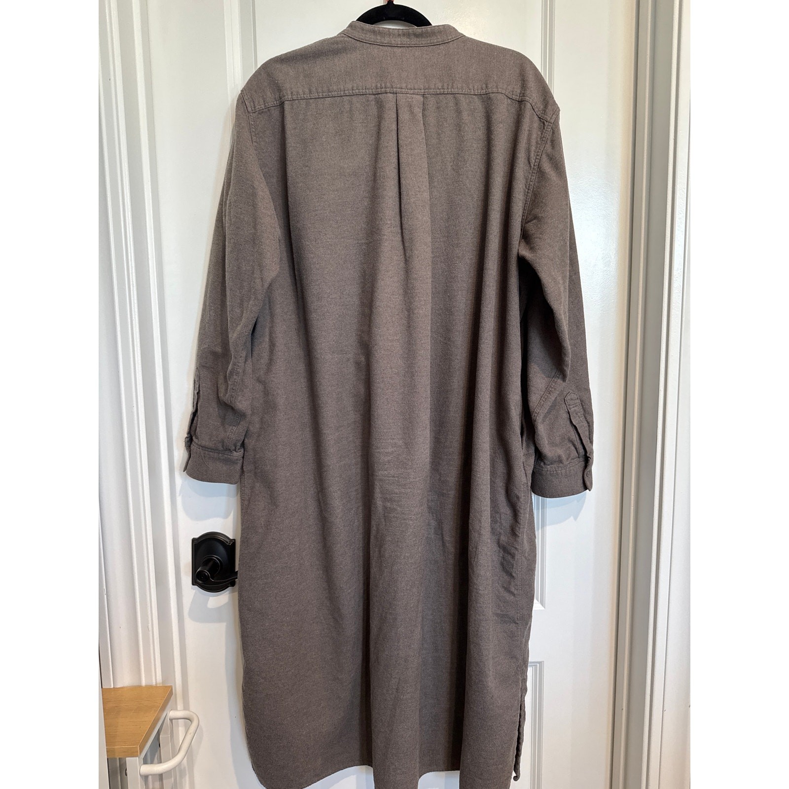 MSRP: $119 ✨ MUJI Cocoa Cotton Button-Up Shirt Dress Size S/M (first up to Plus✨