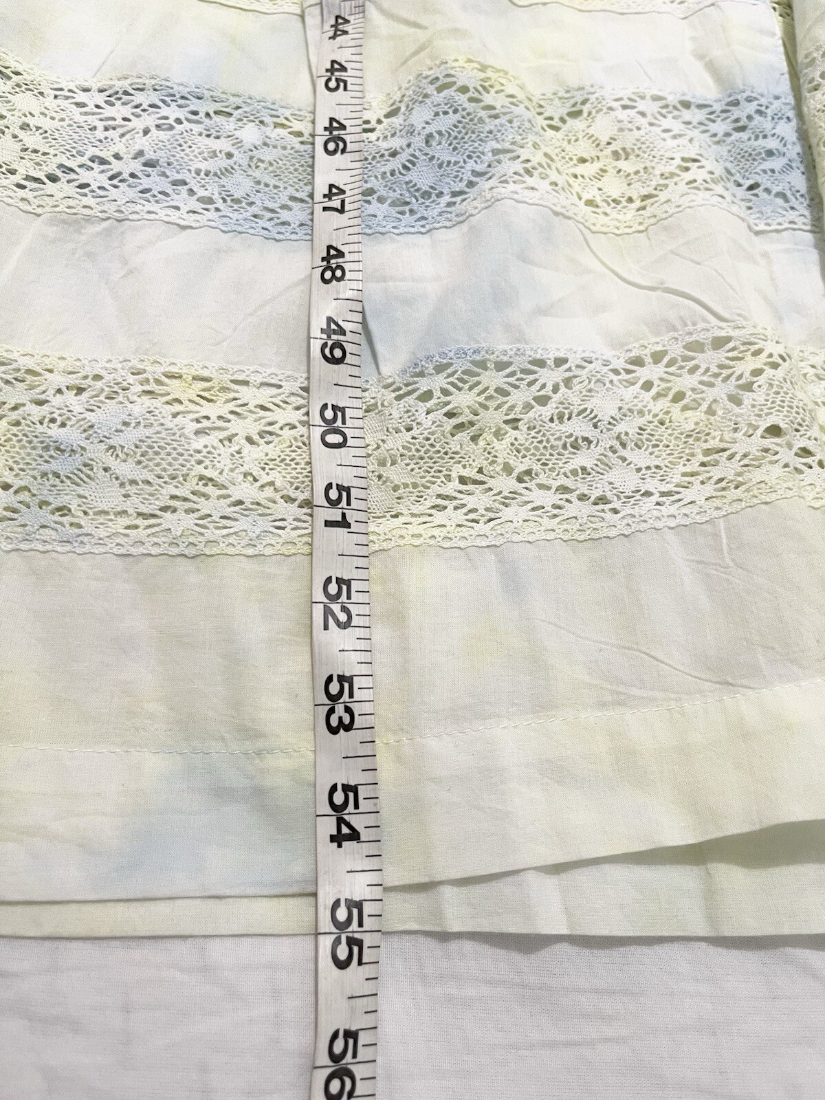 $325 LOVE SHACK FANCY Edie Dress M Lily Pond Hand Dye Green Midi Crochet Lace