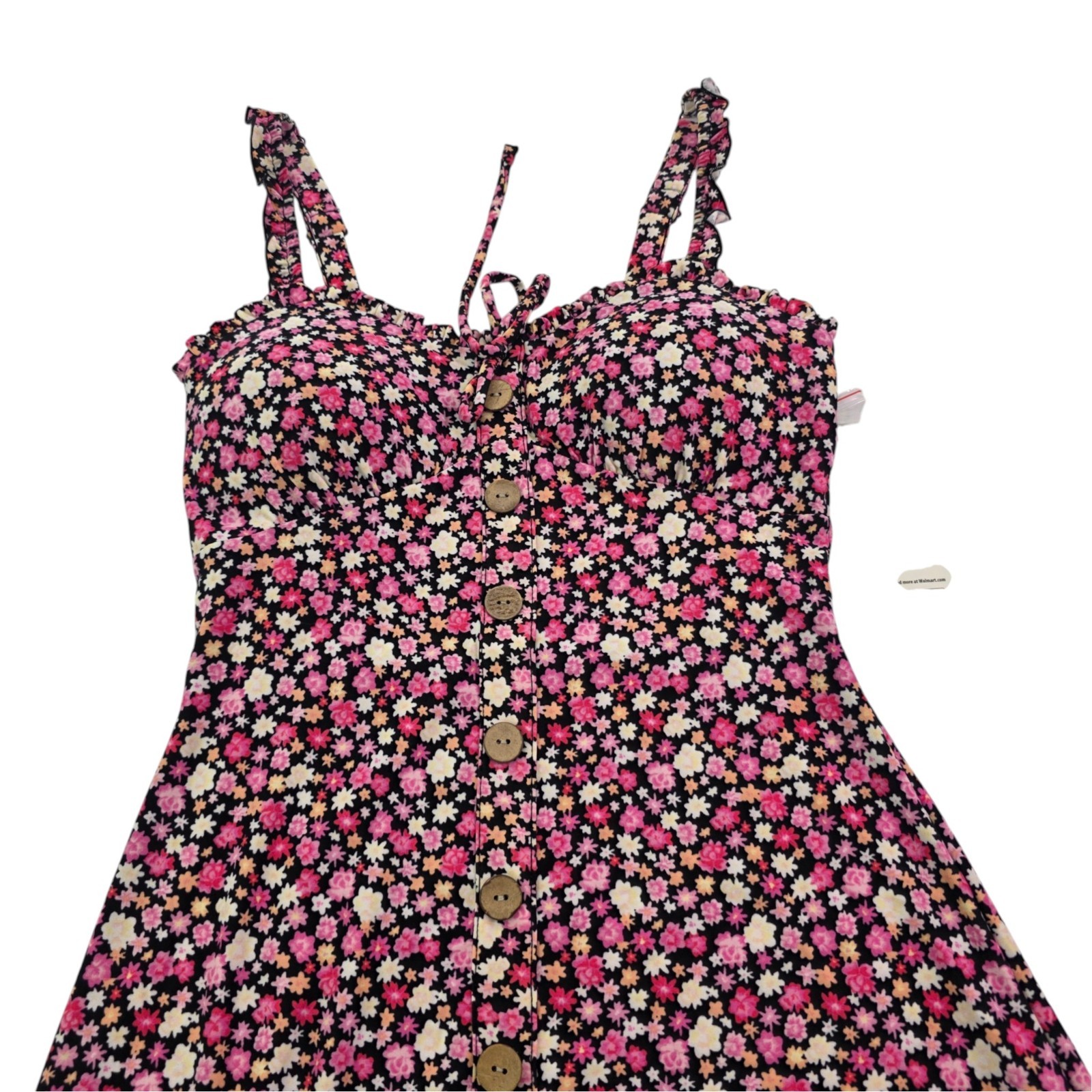 No Boundaries Floral Print Sleeveless Milkmaid NOBO Dress – Various Sizes NWT