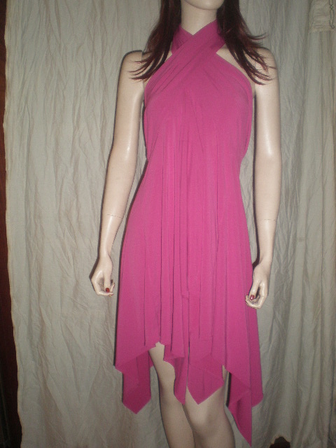 CAMI INTERNAT Versatile 6 in 1 Dress Skirt Tunic Pink S
