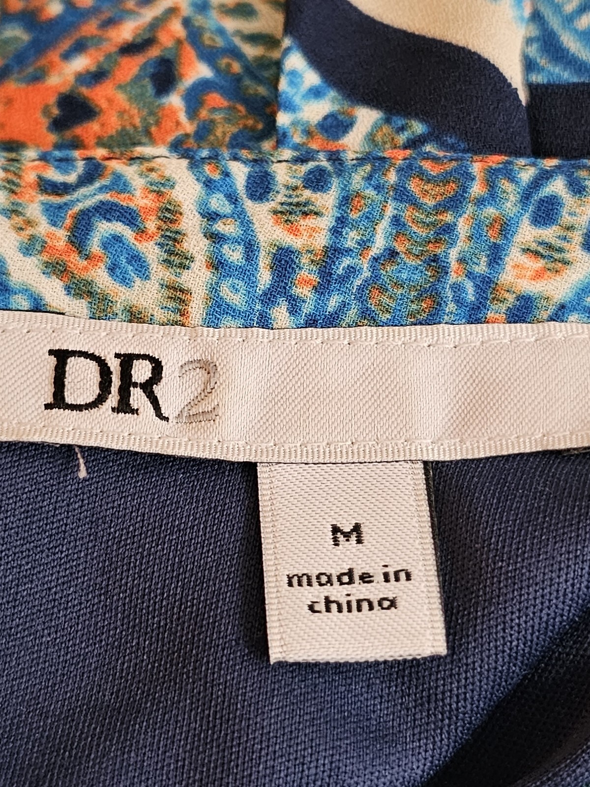 Daniel Rainn Dress Lined Size Medium Sleeveless Blue Pit To Pit 20in Length 36in