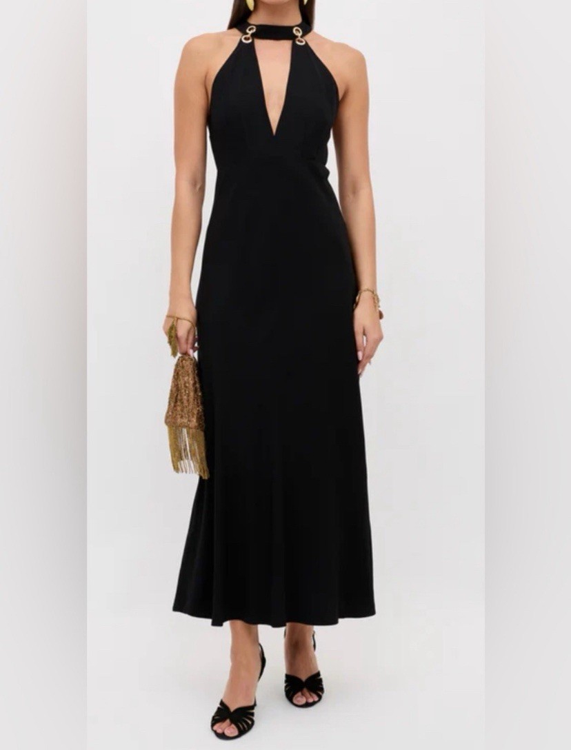 RIXO Eleanora Midi Dress Size UK 18/US 14